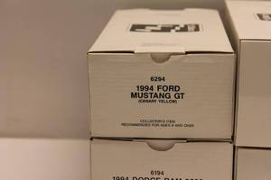 lot 354 image: Ertl Diecast Model Car Collection Lot - 1990s Ford, Chevrolet, Dodge, and Corvette