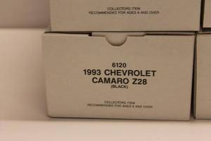 lot 383 image: Lot of 10 Die-Cast Model Cars - 1993 Pontiac Firebird, 1993 Camaro Z28, 1993 Chevrolet C-1500 & More