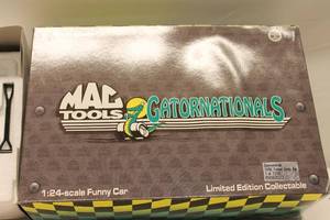 lot 395 image: MAC Tools Gatornationals 124 Scale Funny Car Limited Edition Collectible