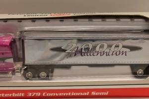 lot 420 image: Peterbilt 379 Conventional Semi Die-Cast Model - Limited Edition Y2K Millennium