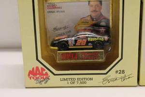 lot 423 image: Limited Edition Ernie Irvan Mac Tools Racing Diecast Car Set