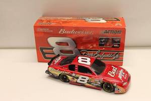 lot 443 image: Limited Edition Dale Earnhardt Jr. #8 Budweiser 2003 Monte Carlo Die-Cast Stock Car