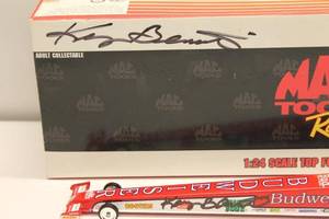 lot 444 image: MAC Tools Racing 124 Scale Top Fuel Dragster Diecast Collectible
