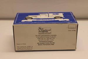 lot 447 image: 125 Scale Die-Cast 1931 Ford Pickup Bank from The Eastwood Company