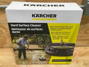 lot 53 image: Karcher 15-in 3200 PSI Rotating Surface Cleaner for Gas and Electric Pressure Washers (Retail $60.99)