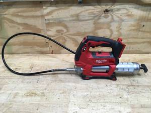 lot 31 image: Milwaukee Grease Gun Model # 2646-20 (Tool only) (Retail $229)