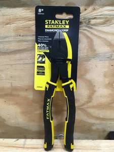 lot 83 image: Stanley Fatmax Diamond Grip Linesman 8 Pliers Model # FMHT80867 0715246