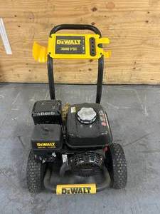lot 141 image: DEWALT Gas Pressure Washer Model DXPW3624