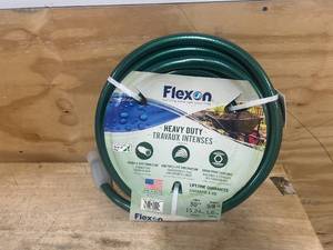 lot 76 image: FLEXON Premium 58 in. Dia x 50 ft. Water Hose
