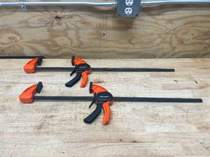 lot 105 image: NEOCRAFT Lot of 2-  24 Heavy Duty Ratcheting Bar Clamps (07302415.90)
