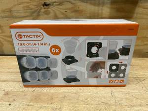 lot 111 image: TACTIX Set of 6- Wall Mounted Jars (0730248.24)