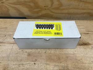 lot 50 image: POWERBUILT 15 Piece 12 Drive Impact Pro Socket Set (0730246.30)