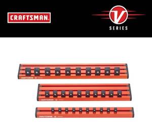 lot 122 image: CRAFTSMAN V-Series Metal Socket Storage Model # CMMT92001V 07232412