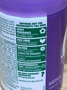 lot 147 image: Lot of 2 - Air Wick Pure 247 Odor Protect Lavender and Chamomile Aerosol Fragrance Spray