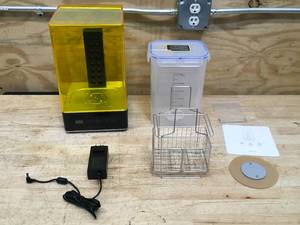 lot 3 image: Elegoo Mercury Plus 2.0 3D Printer (Retail $105)