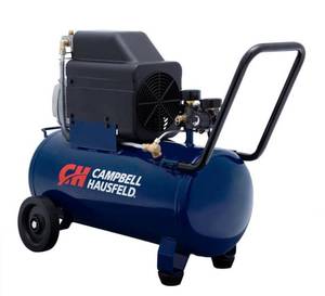 lot 2A image: CAMPBELL HAUSFELD 8 Gal. Oil-Lubed Compressor (073124120)