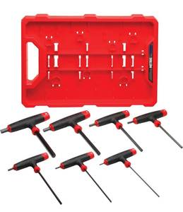 lot 178 image: CRAFTSMAN T-Handle Hex Key Set, Metric, 7 Piece (CMHT26016) (0731248)