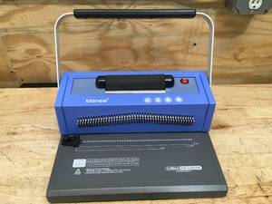 lot 27 image: Tianse Coil Binding Machine  Model # BM-S2050A
