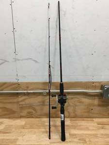 lot 198 image: Zebco Rhino Tough Fishing Rod And Reel Model # RNGC602ME 08012415