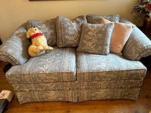 Ethan Allen Loveseat In Like-New Condition Measuring 65 Inches X 35 Inches