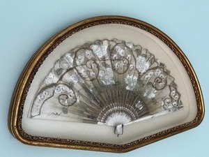 Vintage Framed Fan