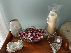Various Home Dcor and Lenox Vase