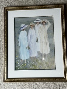 Helene Leveillee Summer Ladies Framed Print