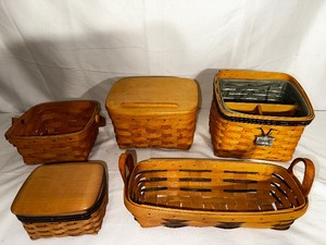 lot 53 image: Variety Of Longaberger Baskets As Seen In Photo