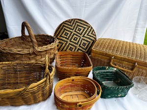 lot 44 image: Variety Of Baskets As Seen In Photo