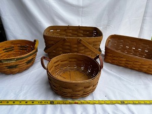 lot 55 image: Four Longaberger Baskets