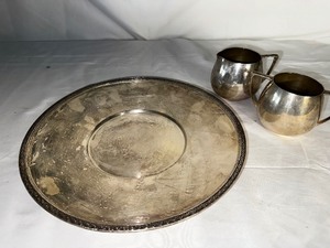 lot 81 image: Silver Plated Serving Pieces