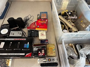 lot 89 image: Miscellaneous Network, Electrical, Computer, And TV Supplies