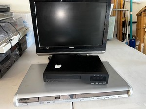 lot 100 image: One Memorex DVD Player And One DVD Player With Magnavox TV Screen