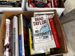 lot 107 image: Miscellaneous Box Of Vintage Books