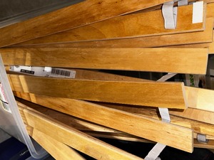 lot 269 image: IKEA Luroy Queen Bed Slatted Bed Base