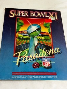 lot 275 image: Super Bowl XI Pasadena Program