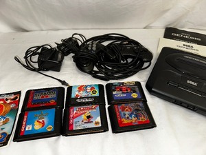 lot 241 image: Vintage Sega Genesis Video Game and 8 Game Cartridges