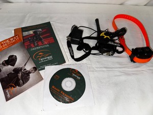 lot 243 image: SportDog Training Collar with Remote, Instructions and DVD - Charge Cord need repairreplace