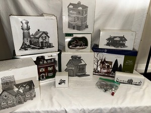 lot 254 image: Department 56 Heritage Village Collection Christmas Village as Seen in Photos