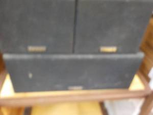 lot 34 image: 3 Fisher Speakers...