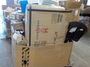 lot 53 image: Pallet of Overstock, Store Returns, Unclaimed and Food
