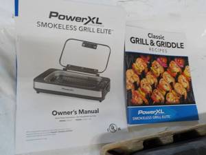 lot 55 image: Power XL Smokeless Grill Elite...
