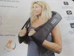 lot 68 image: 3D Kneading Shiatsu Wrap Massager...