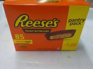 lot 105 image: 85 ct Reeses Peanut Butter Snack Size Cups