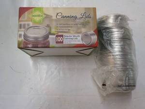 lot 115 image: 200 Oozita Regular Mouth Canning Lids