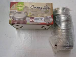 lot 116 image: 200 Oozita Regular Mouth Canning Lids