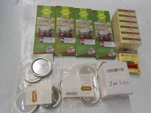 lot 119 image: 220 Oozita Regular Mouth Canning Lids