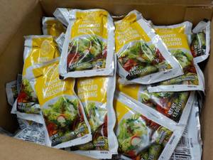 lot 130 image: 2 Cases 60 ct Single Serve Packets Honey Mustard Dressing