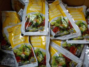 lot 131 image: 2 Cases 60 ct Single Serve Packets Honey Mustard Dressing
