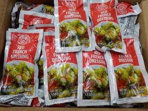 lot 132 image: 2 Cases 60 ct Single Serve Packets Red French Dressing